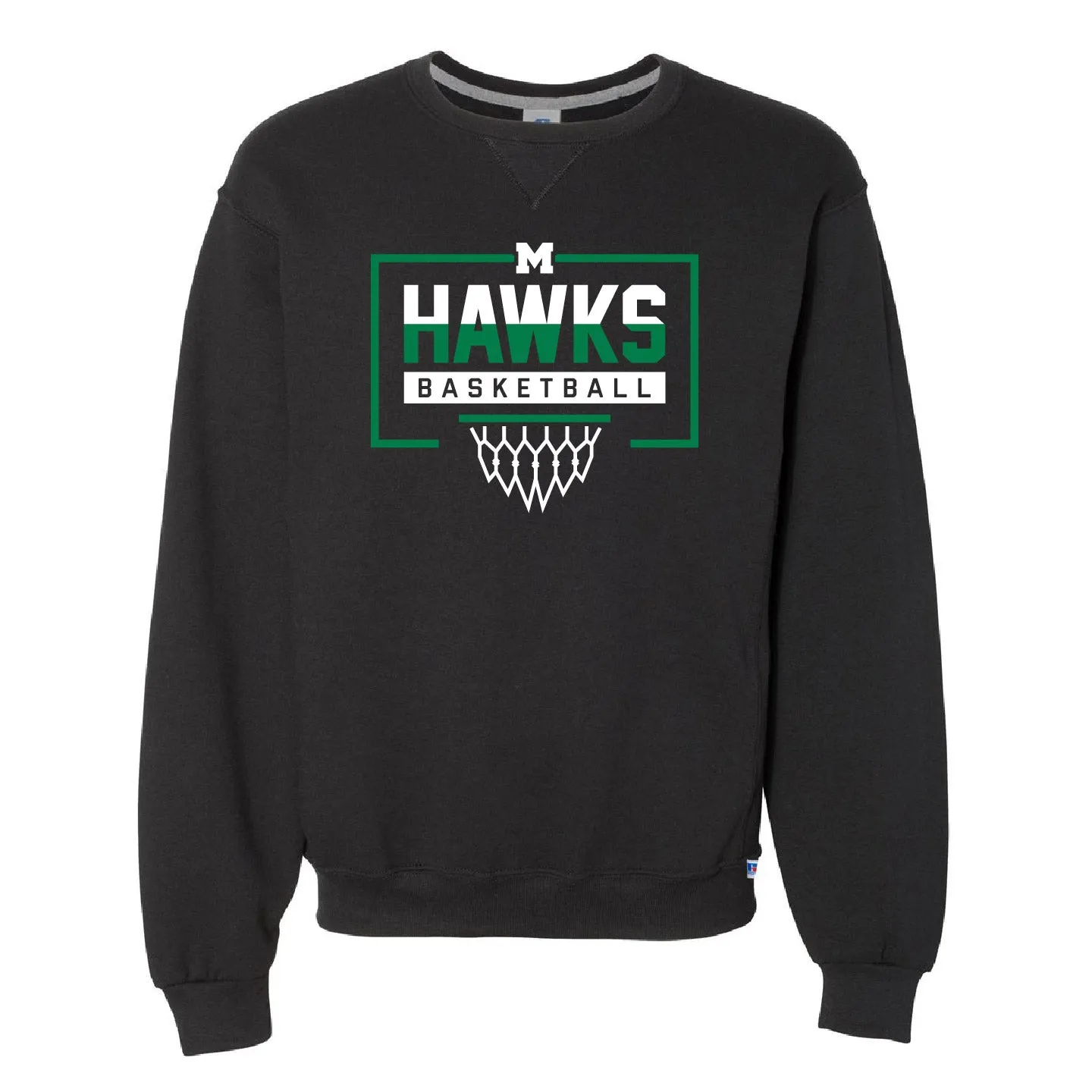 MHHS Basketball Unisex Crewneck Sweatshirt (MHBBT001-698HBM)