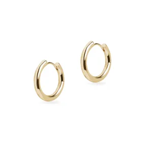 Midi Chunky Hoop Earrings