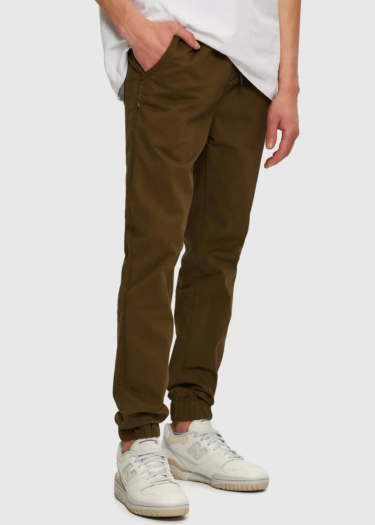 Midweight Chino Jogger - Olive