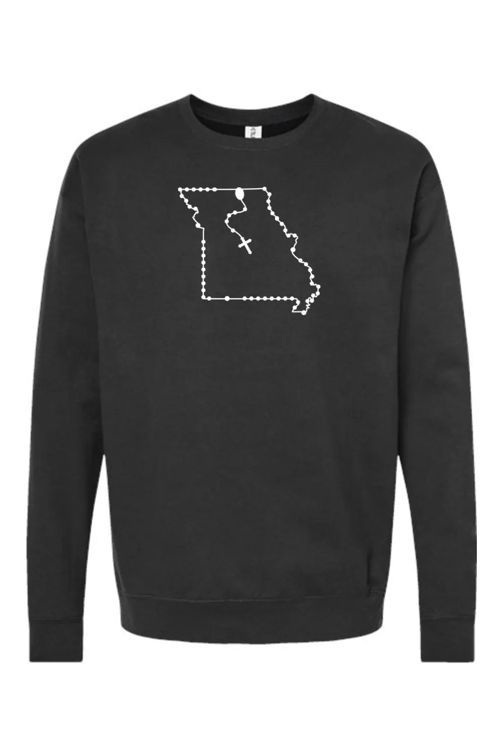 Missouri Catholic Rosary Crewneck Sweatshirt