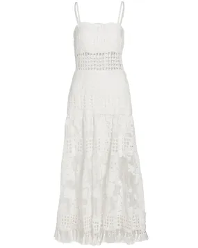 Moonlight Lace Legends Midi Dress