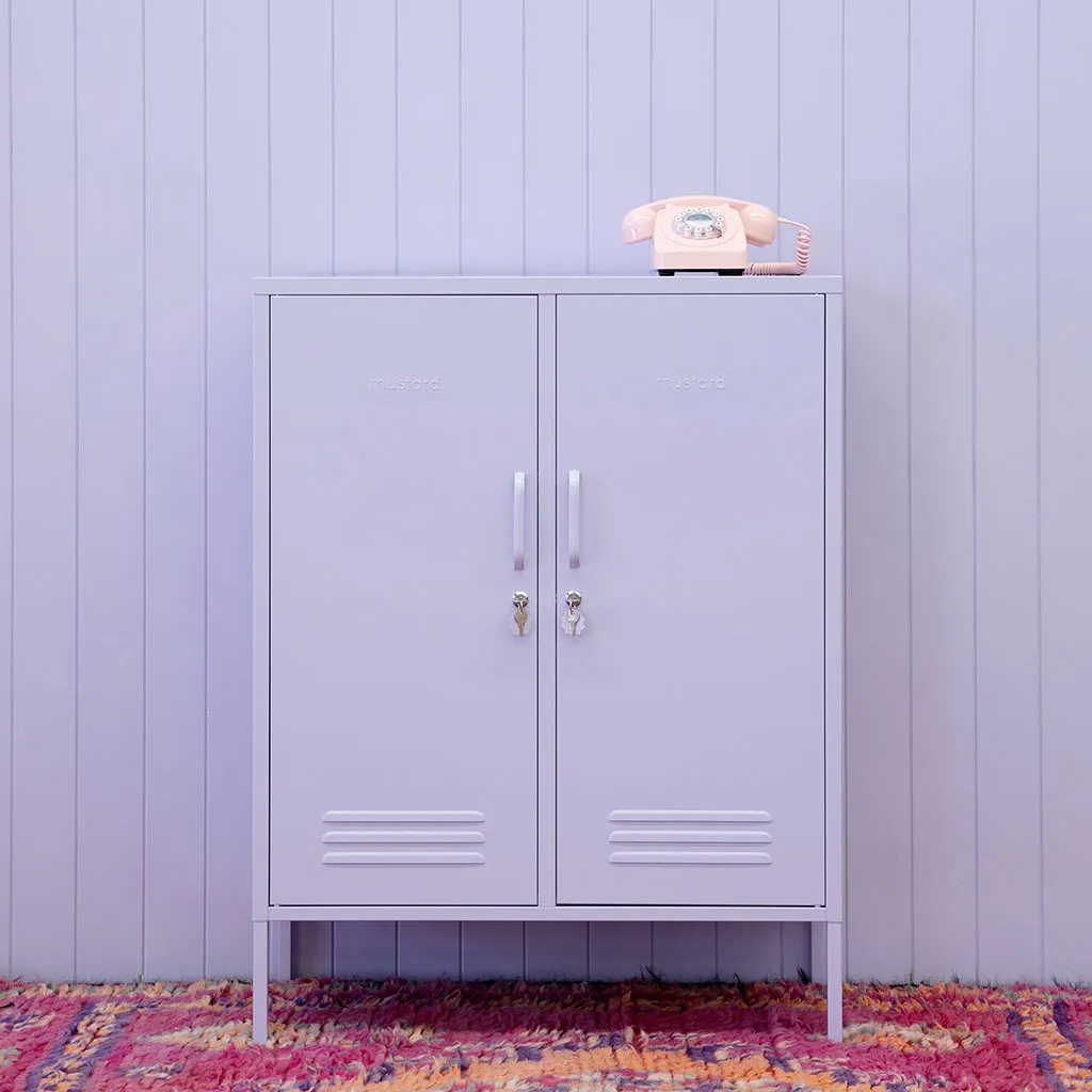 Mustard Made Midi Locker - Lilac