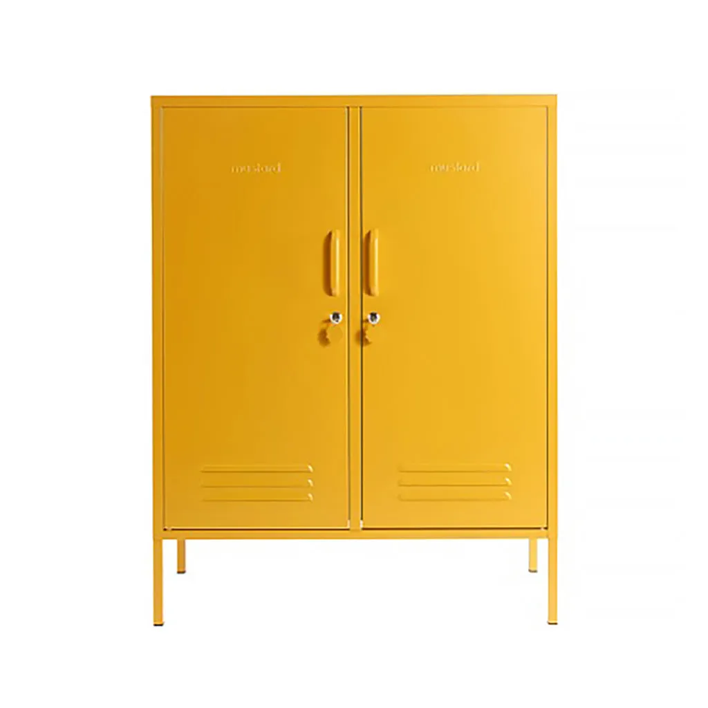 Mustard Made Midi Locker - Mustard