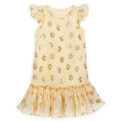 New - Girls' Disney Snow White Adaptive Dress - XS - Disney Store