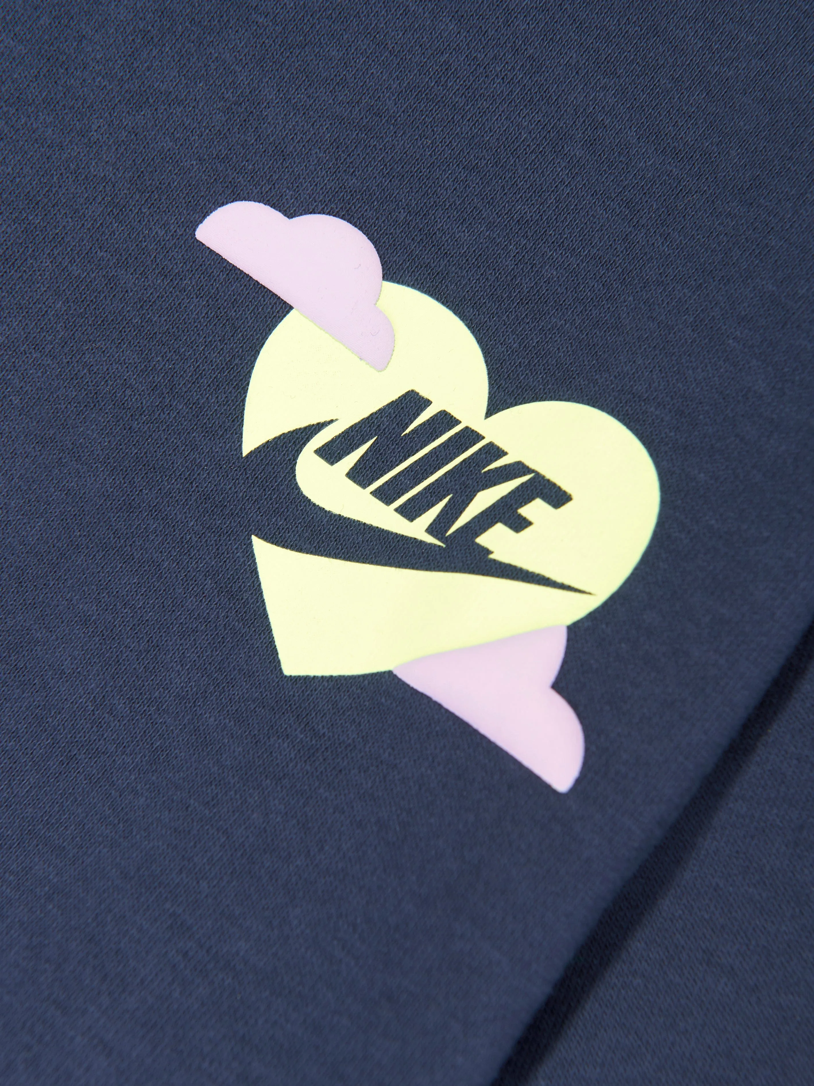 Nike Girls Sweet Swoosh Sweatshirt in Navy