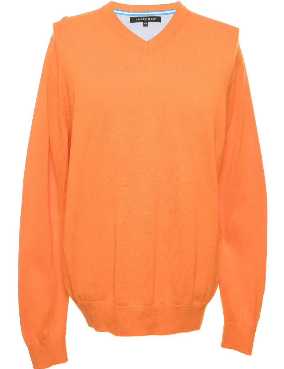 Orange Britches Jumper - M