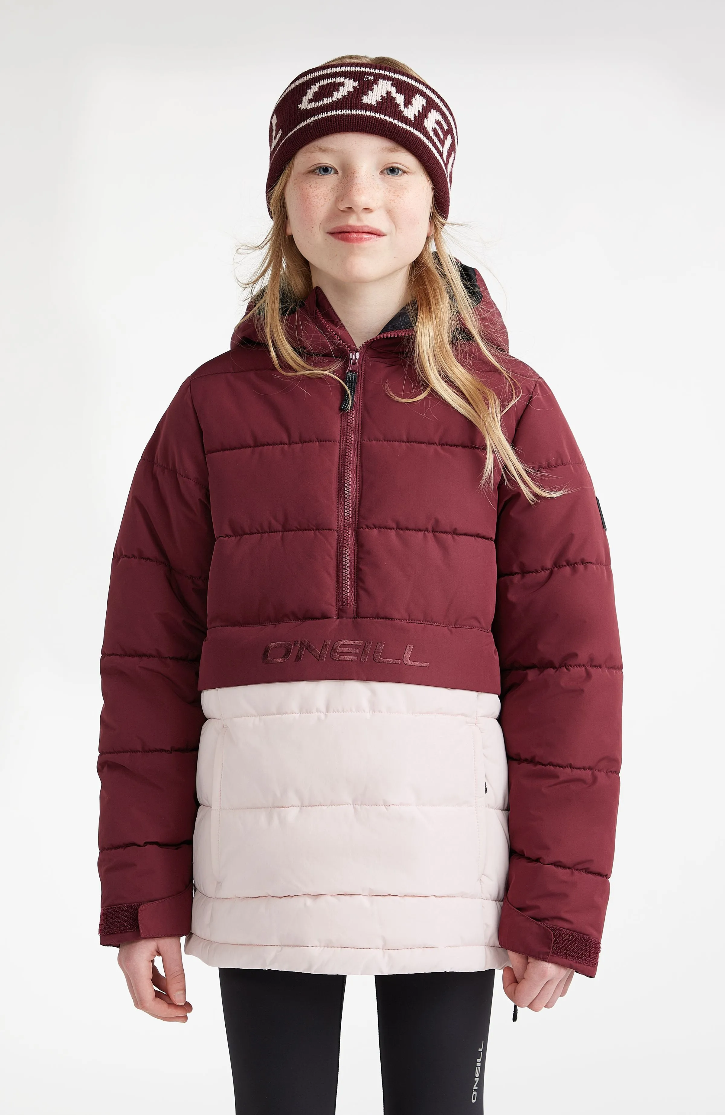 O'Riginals Puffer Anorak | Windsor Wine Colour Block