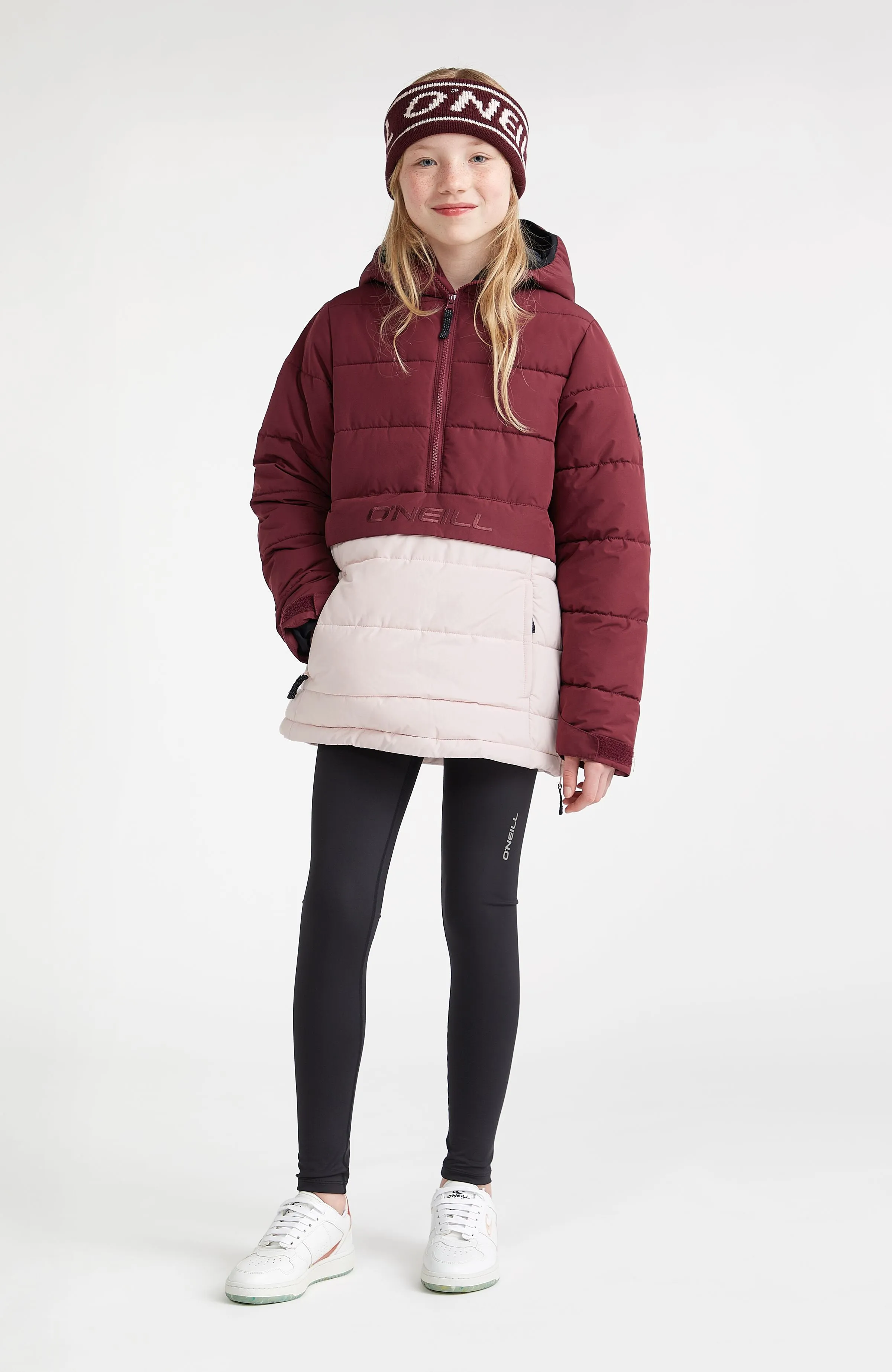 O'Riginals Puffer Anorak | Windsor Wine Colour Block