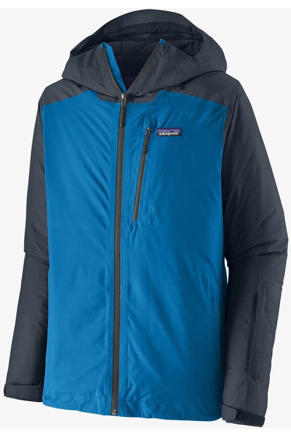 Patagonia Mens Insulated Powder Town Snow Jacket Endless Blue