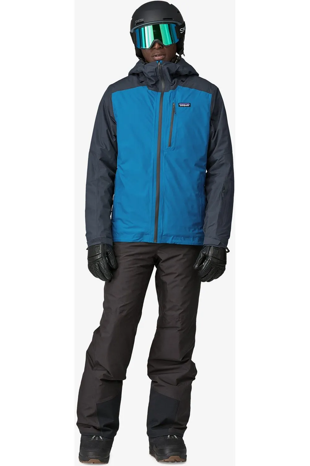 Patagonia Mens Insulated Powder Town Snow Jacket Endless Blue