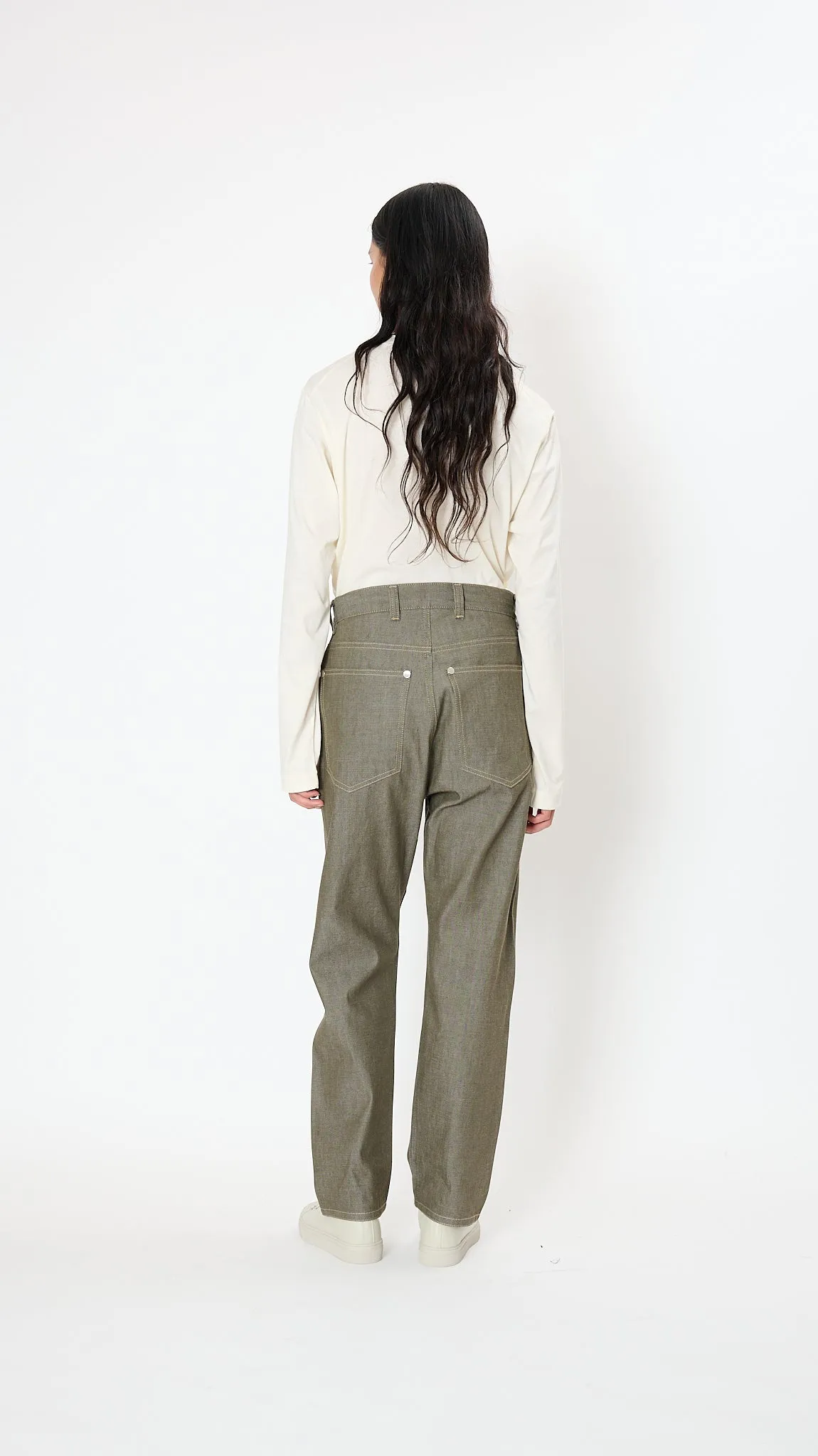 Pavana Jeans in Khaki