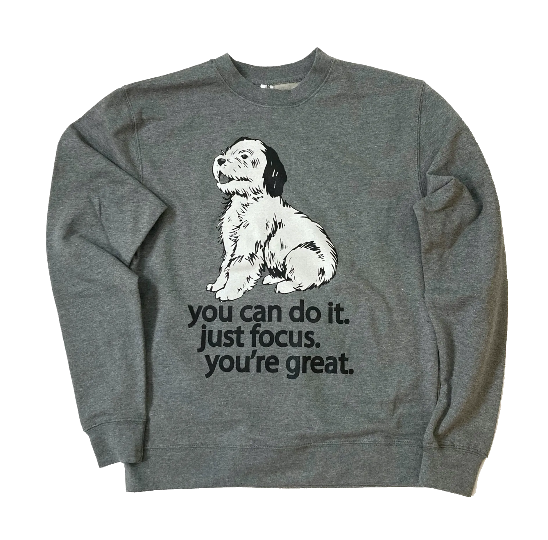 Pawsitive Dog Sweatshirt - Marshmallow Skies