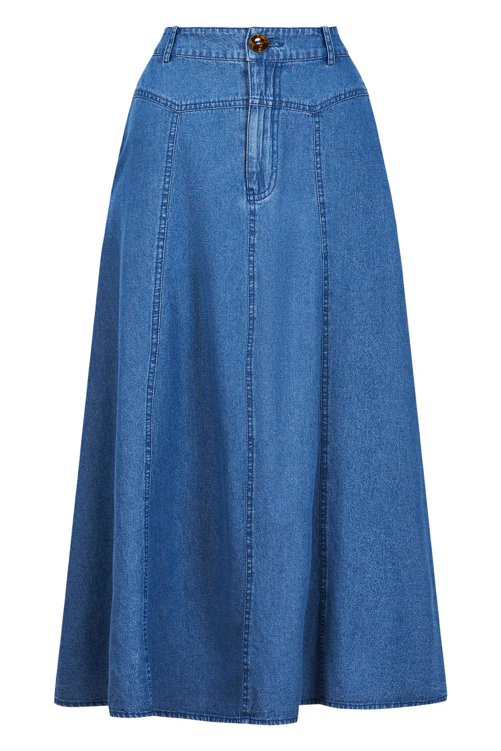 Playa Midi Skirt Denim