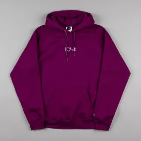 Polar Default Hooded Sweatshirt - Deep Prune