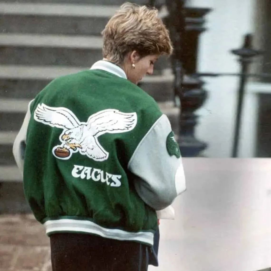 Princess Diana Philadelphia Eagles Jacket