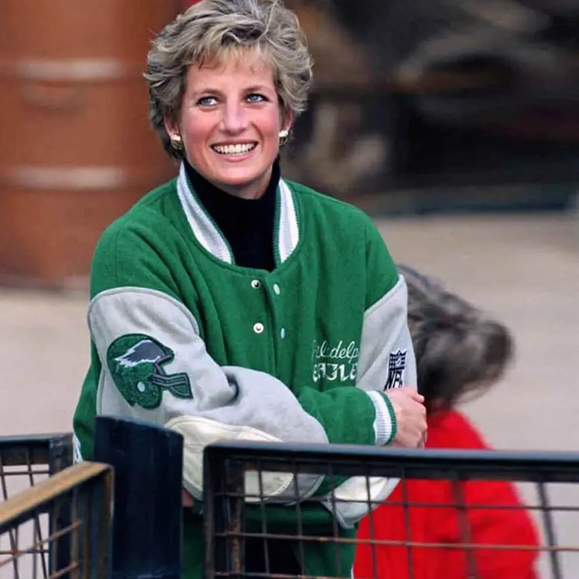 Princess Diana Philadelphia Eagles Jacket