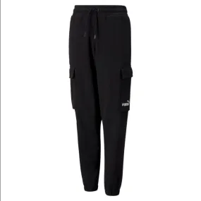 Puma pantalone sportivo con tasconi da ragazzo Power Cargo Sweatpants cl B 589339 01 nero