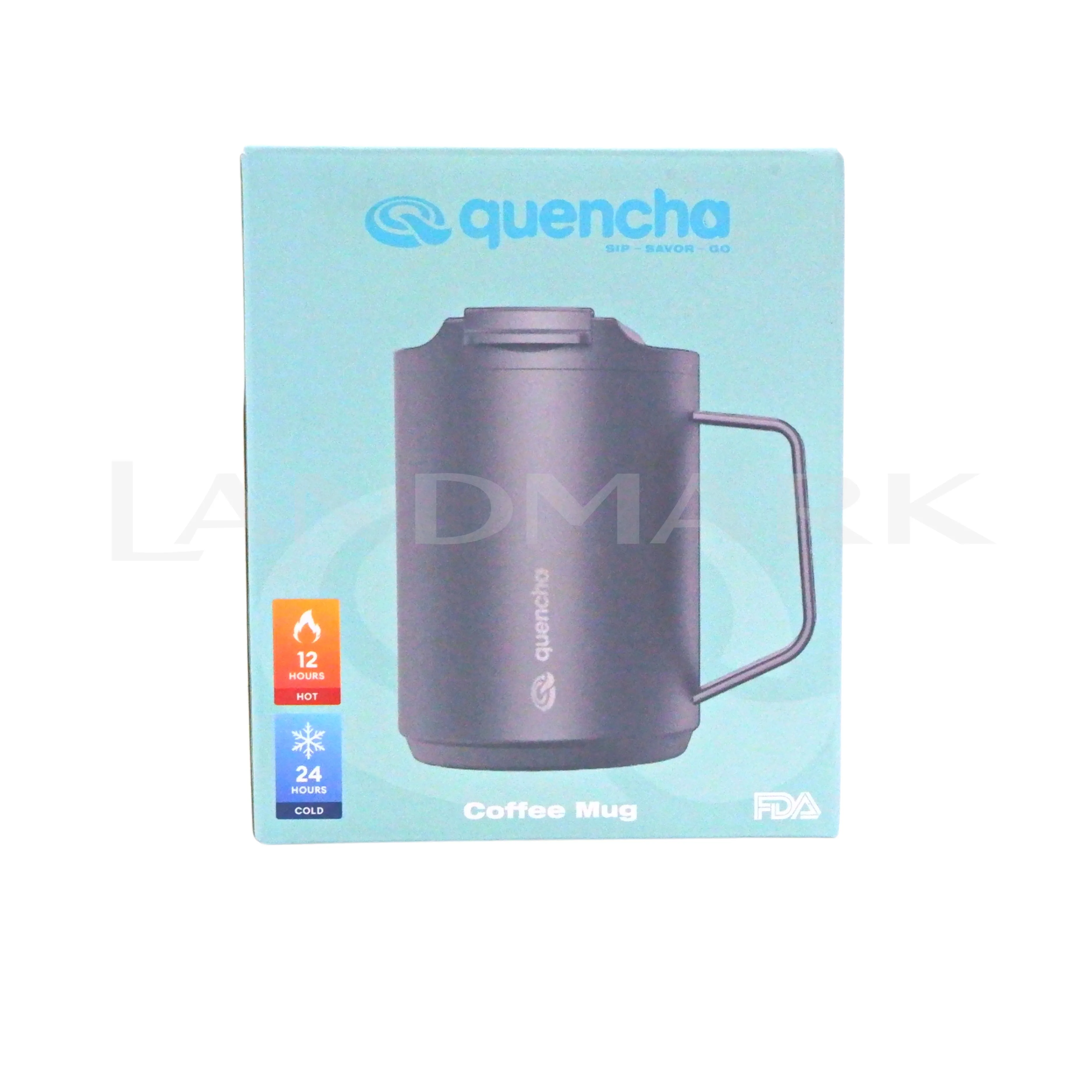 Quencha Premium Insulated Coffee Mug 400ml