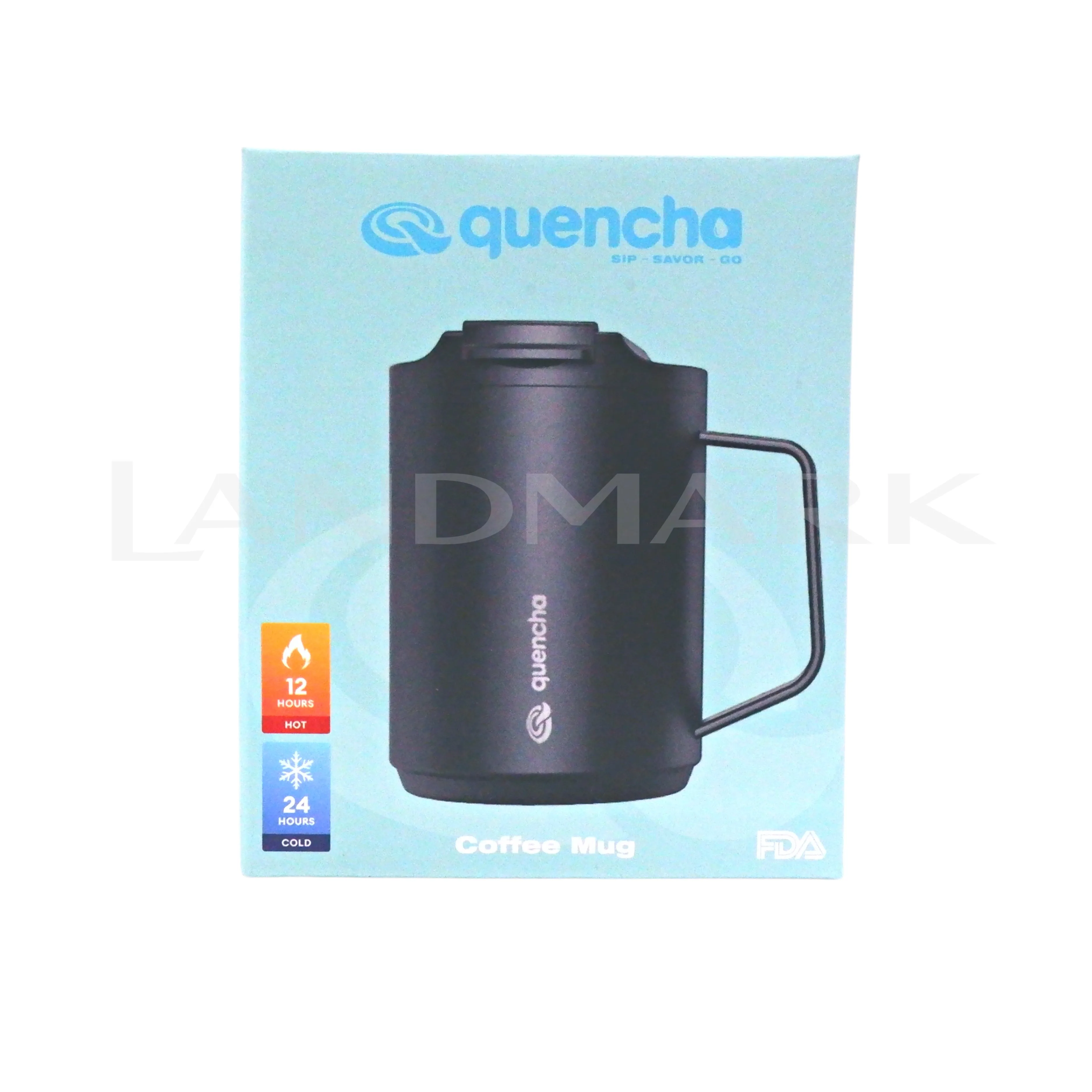 Quencha Premium Insulated Coffee Mug 400ml