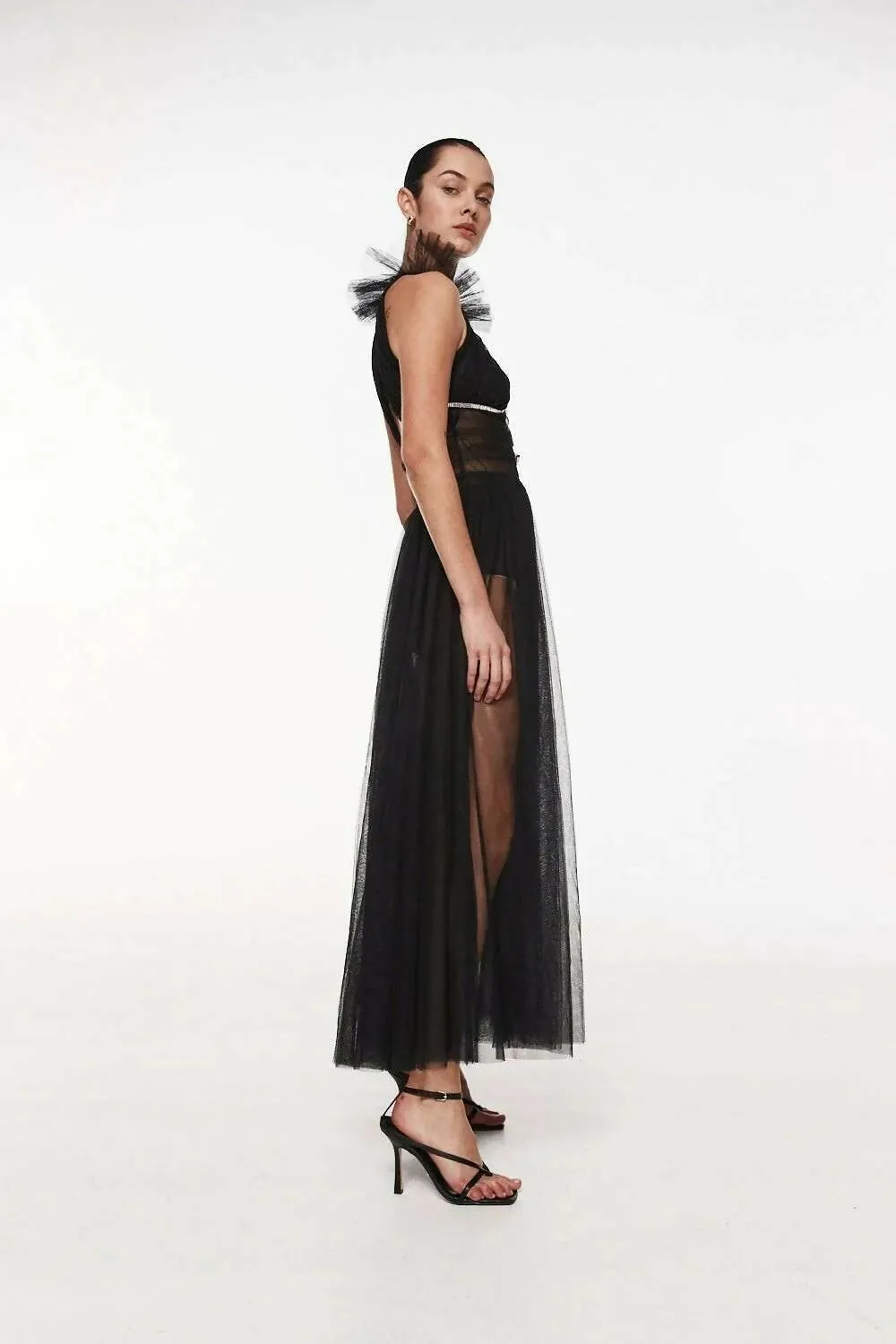 Rachel Gilbert Lou Gown Black Size AU 12