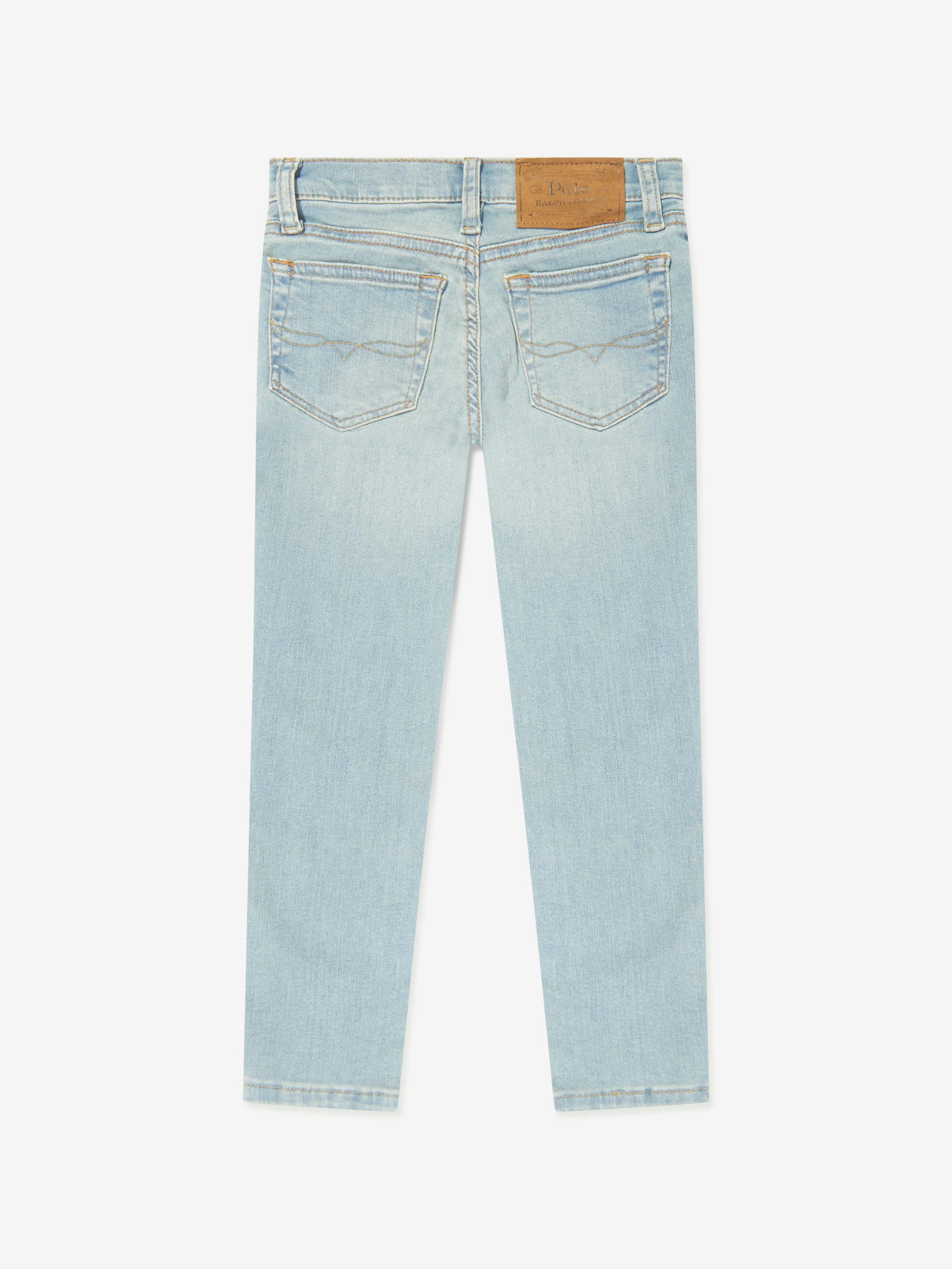 Ralph Lauren Boys Eldridge Skinny Jeans in Blue