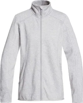 Roxy Women's Harmony Shimmer Zip-Up Mock Neck Fleece 2020