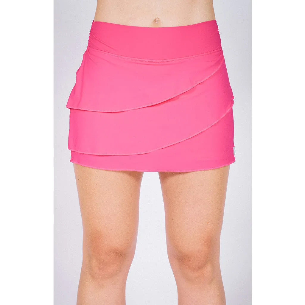 Ruffle Skort Hot Pink