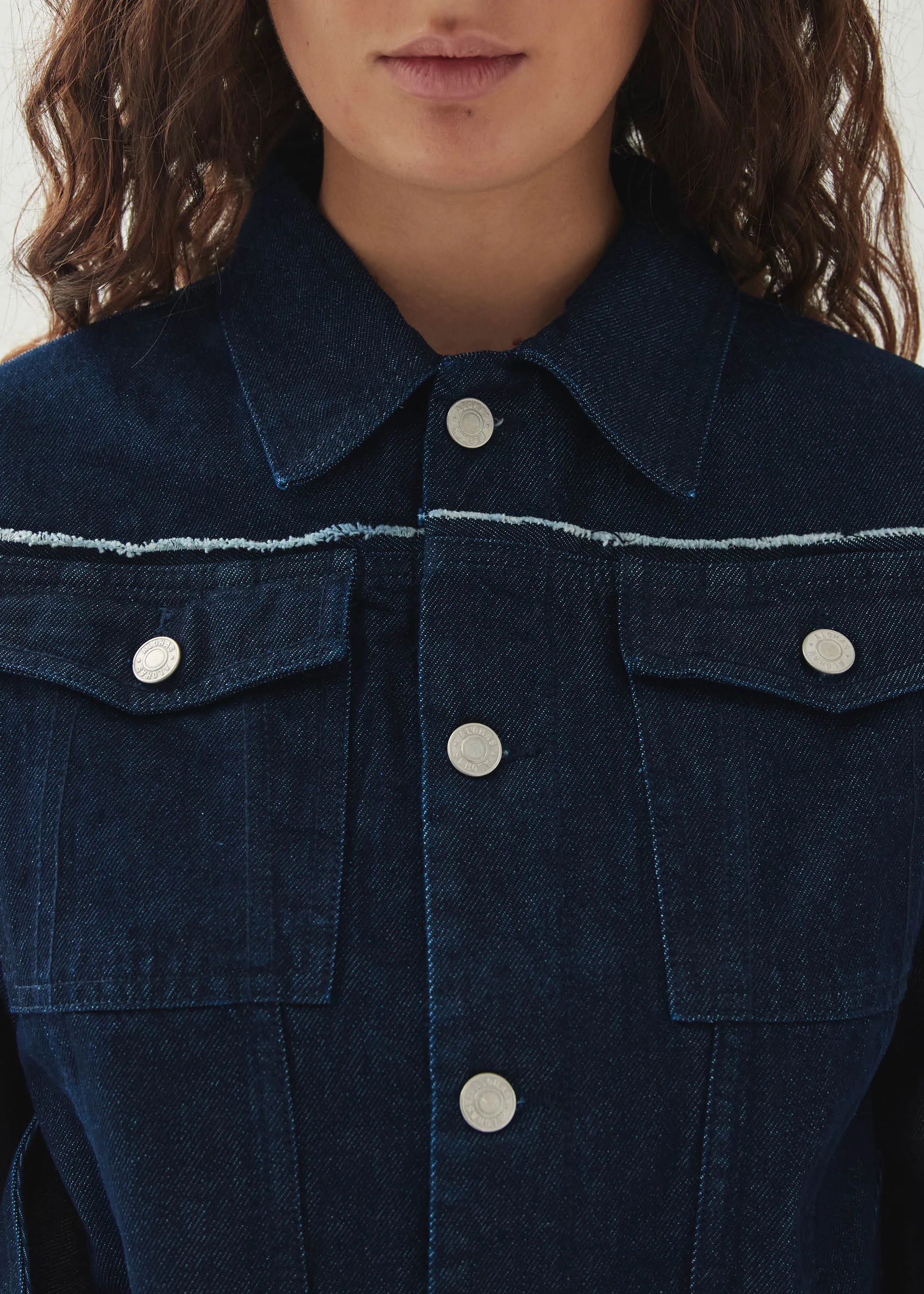 Sand Indigo Denim Jacket