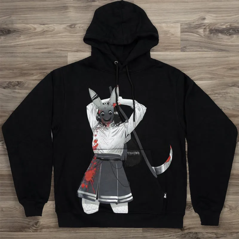 Scythe girl casual street sports hoodie