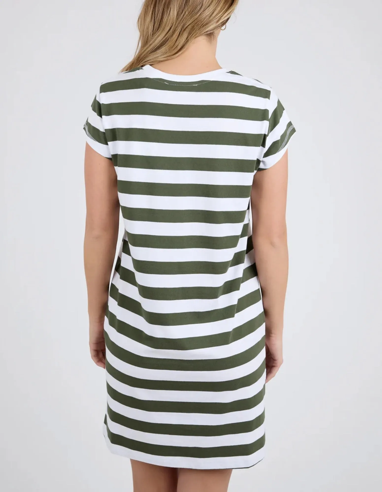 Signature Stripe Tee Dress - Foxwood