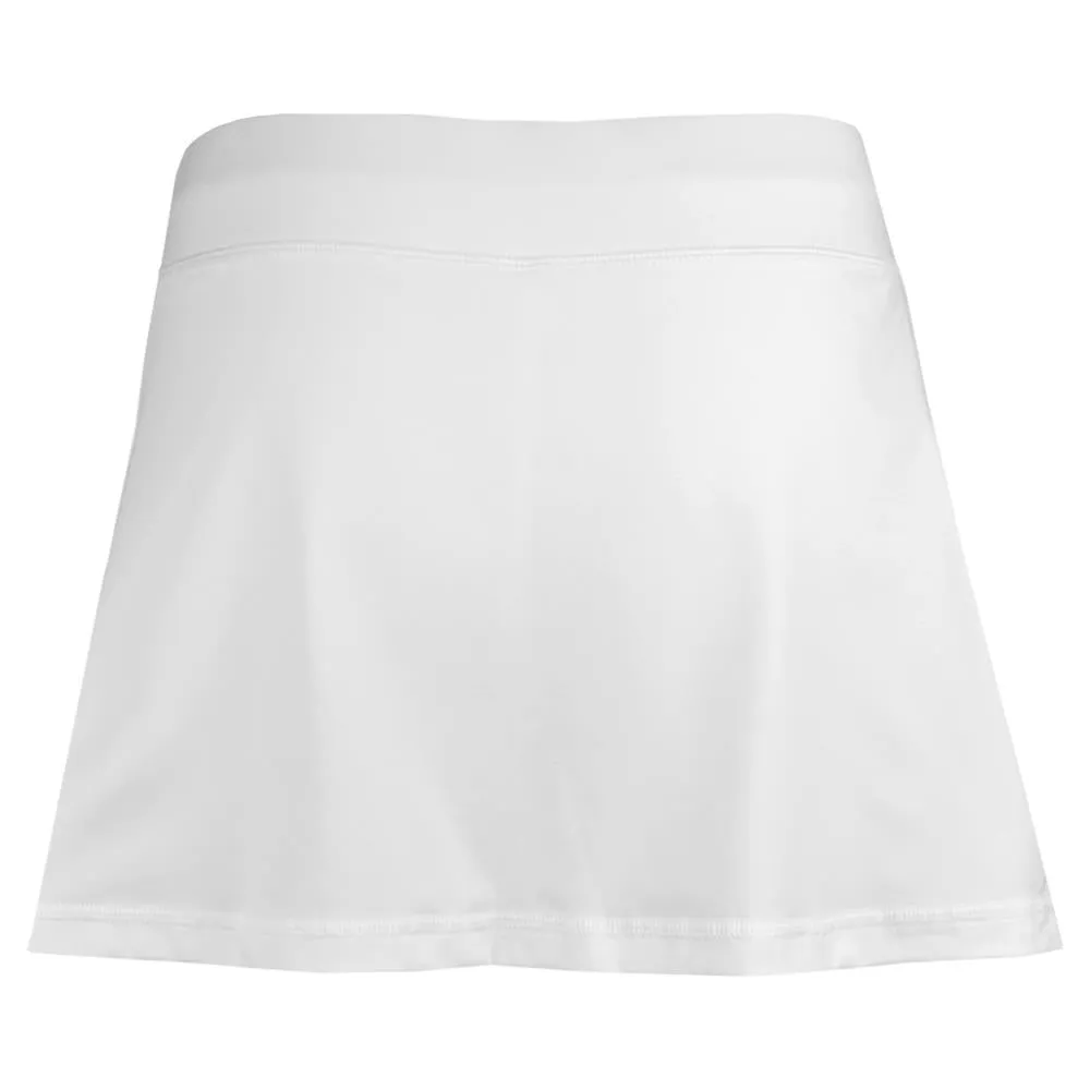 Sofibella Women's Center Line 13" Skirt - White/Macrame