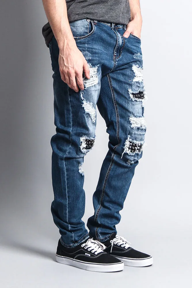 Stud Denim Jeans