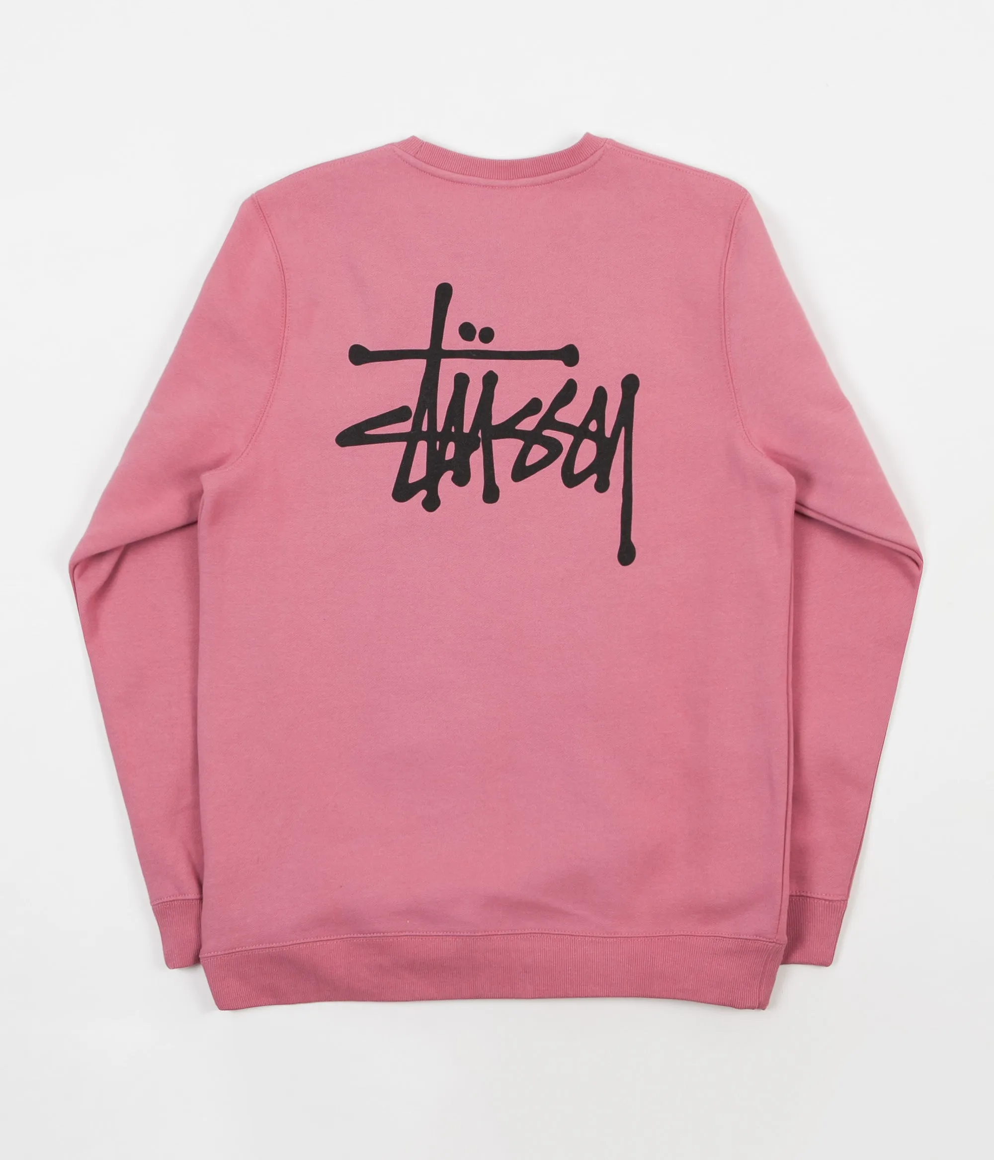 Stussy Basic Stussy Crewneck Sweatshirt - Orchid