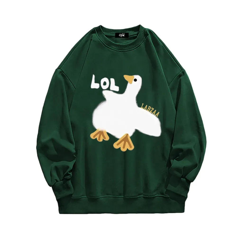 “Style trendy cute duck trendy print” Sweatshirt