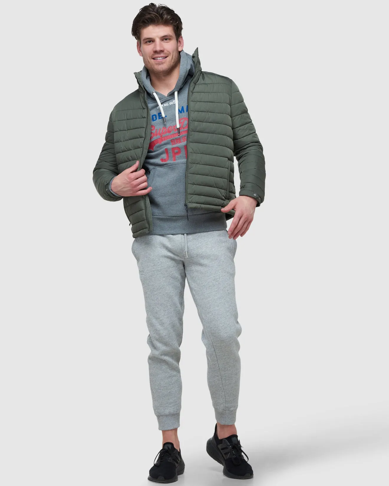 Superdry - Studios Non Hooded Fuji Thyme Green