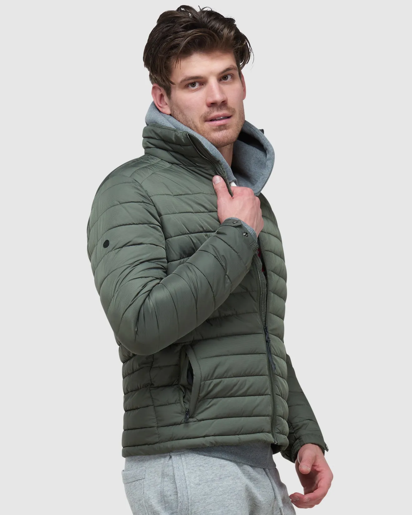 Superdry - Studios Non Hooded Fuji Thyme Green