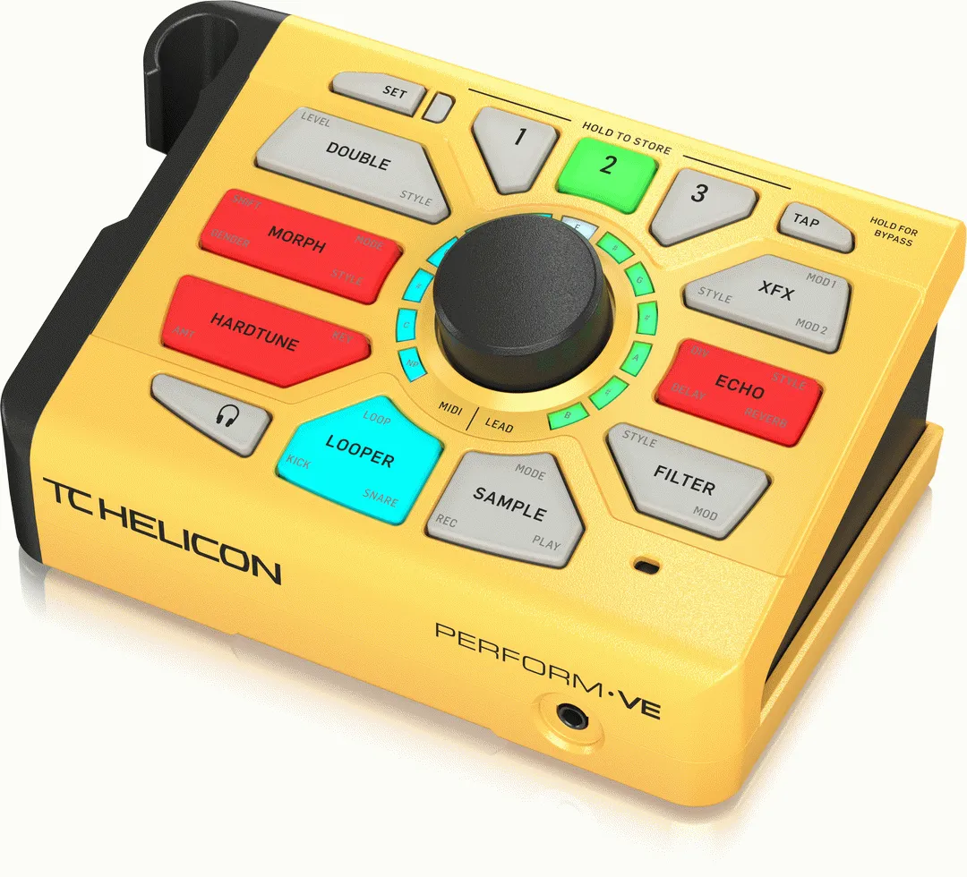 TC Helicon Perform-VE Yellow Vocal Processor