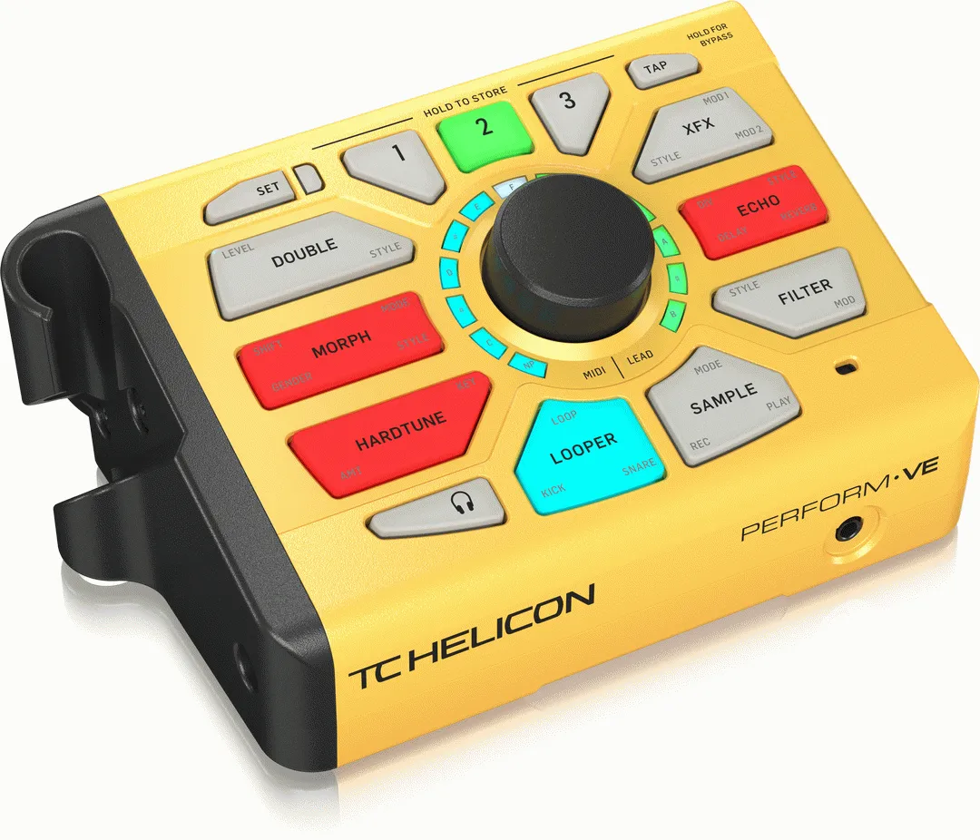 TC Helicon Perform-VE Yellow Vocal Processor