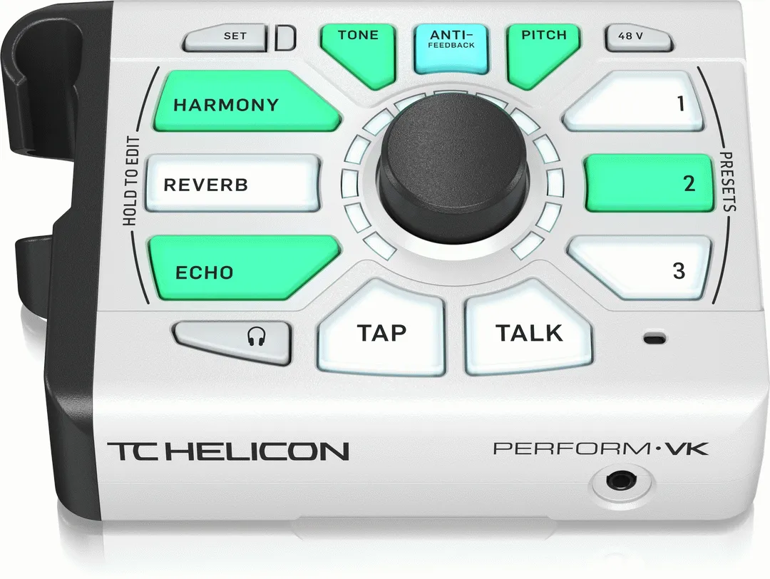 TC Helicon Perform-VK White Vocal Processor