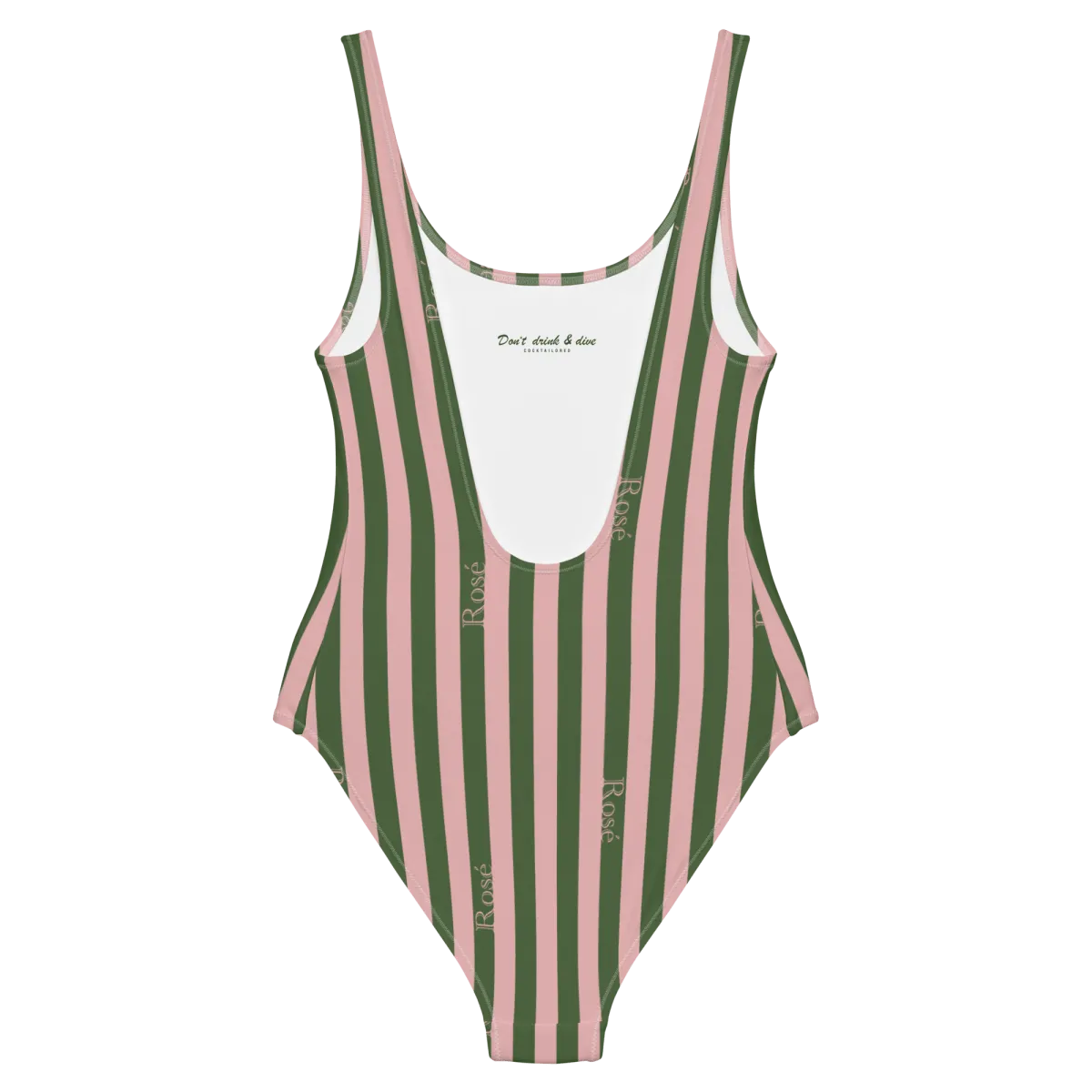 The Rosé Striped Swimsuit