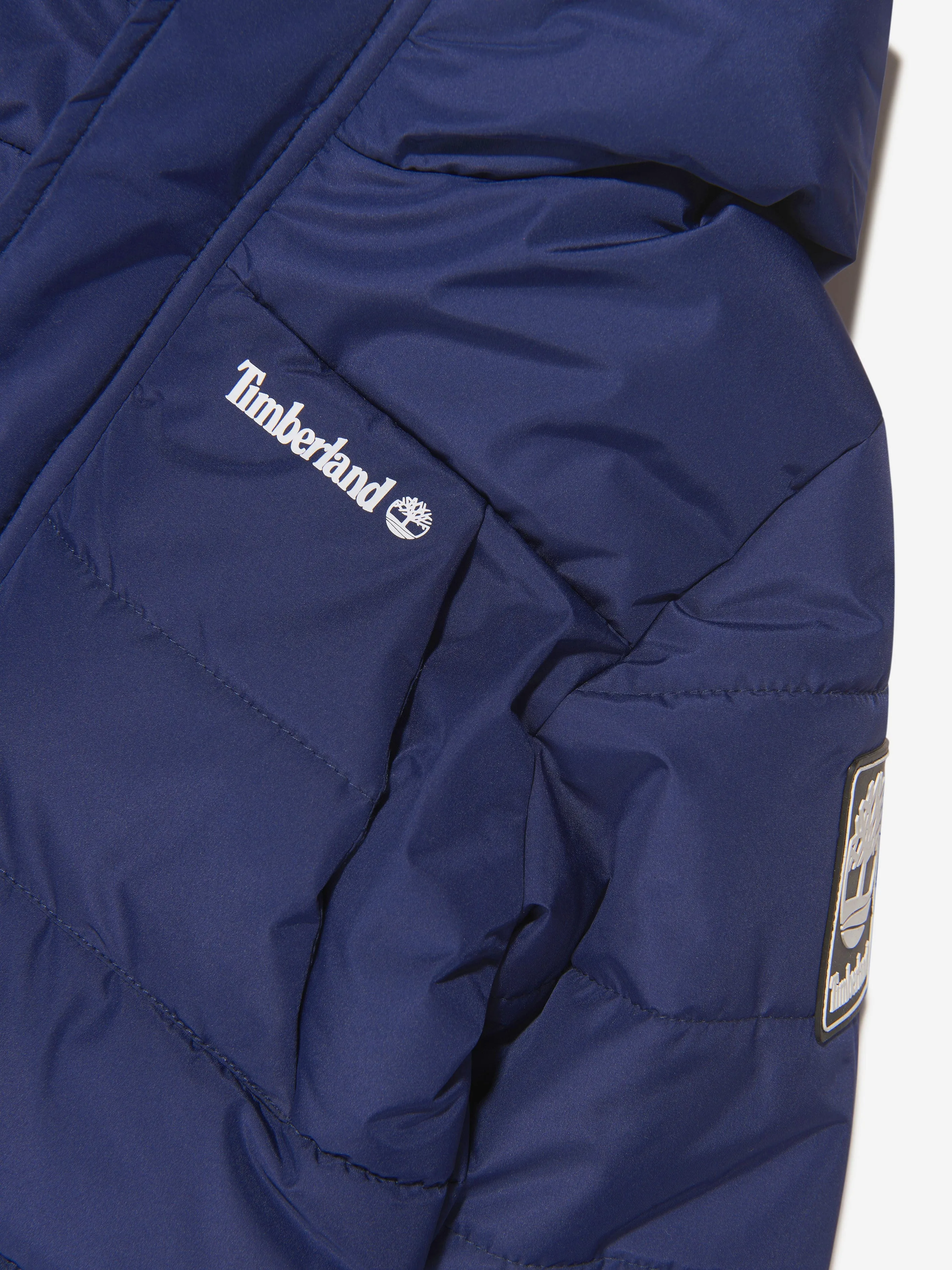 Timberland Boys Hooded Long Puffer Jacket