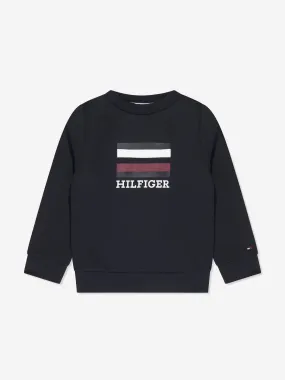 Tommy Hilfiger Boys Loogo Sweatshirt in Navy