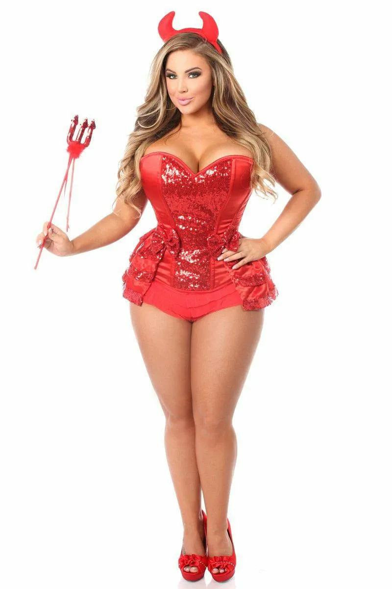 Top Drawer 5 PC Red Hot Devil Costume