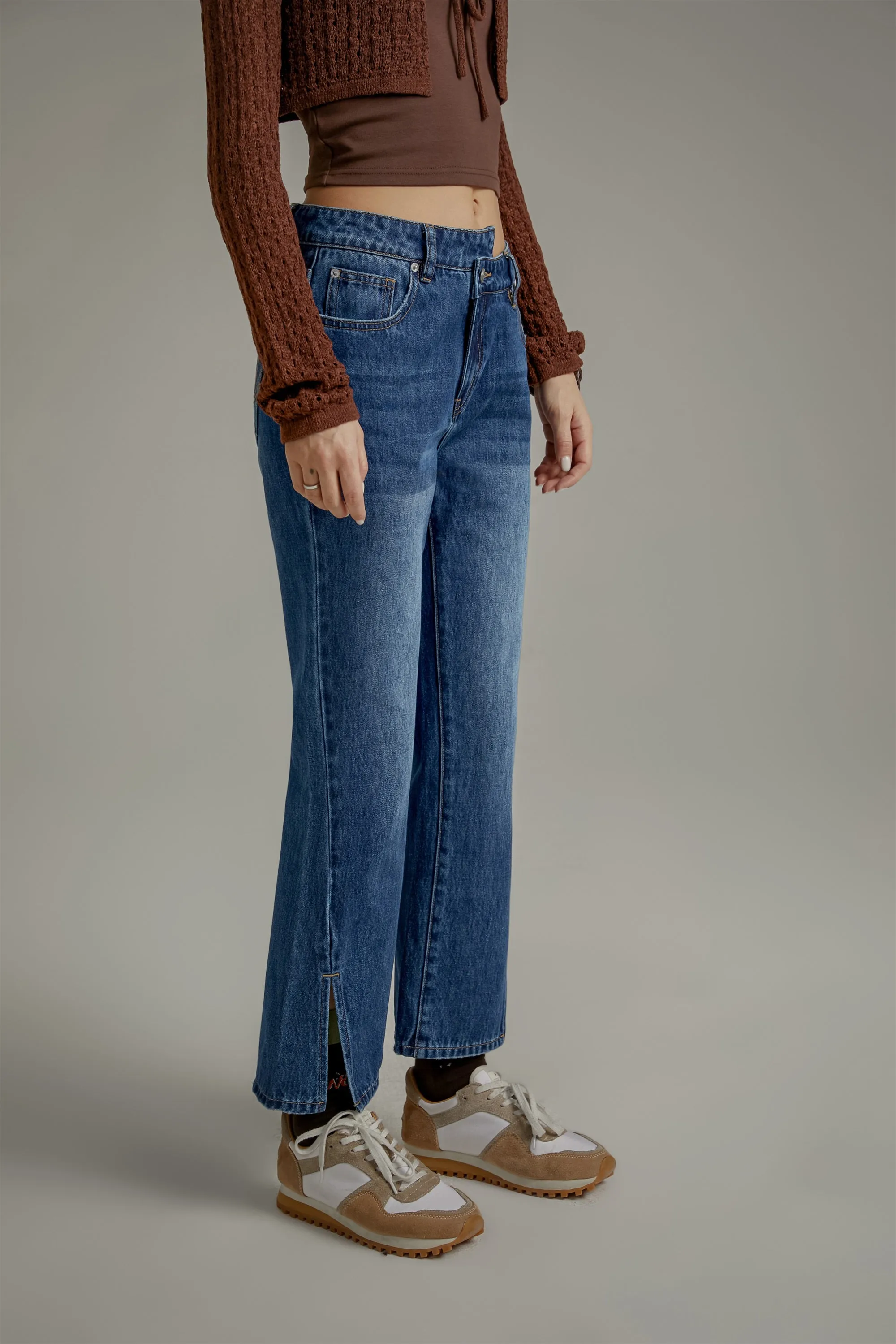 Unbalanced Denim Jeans