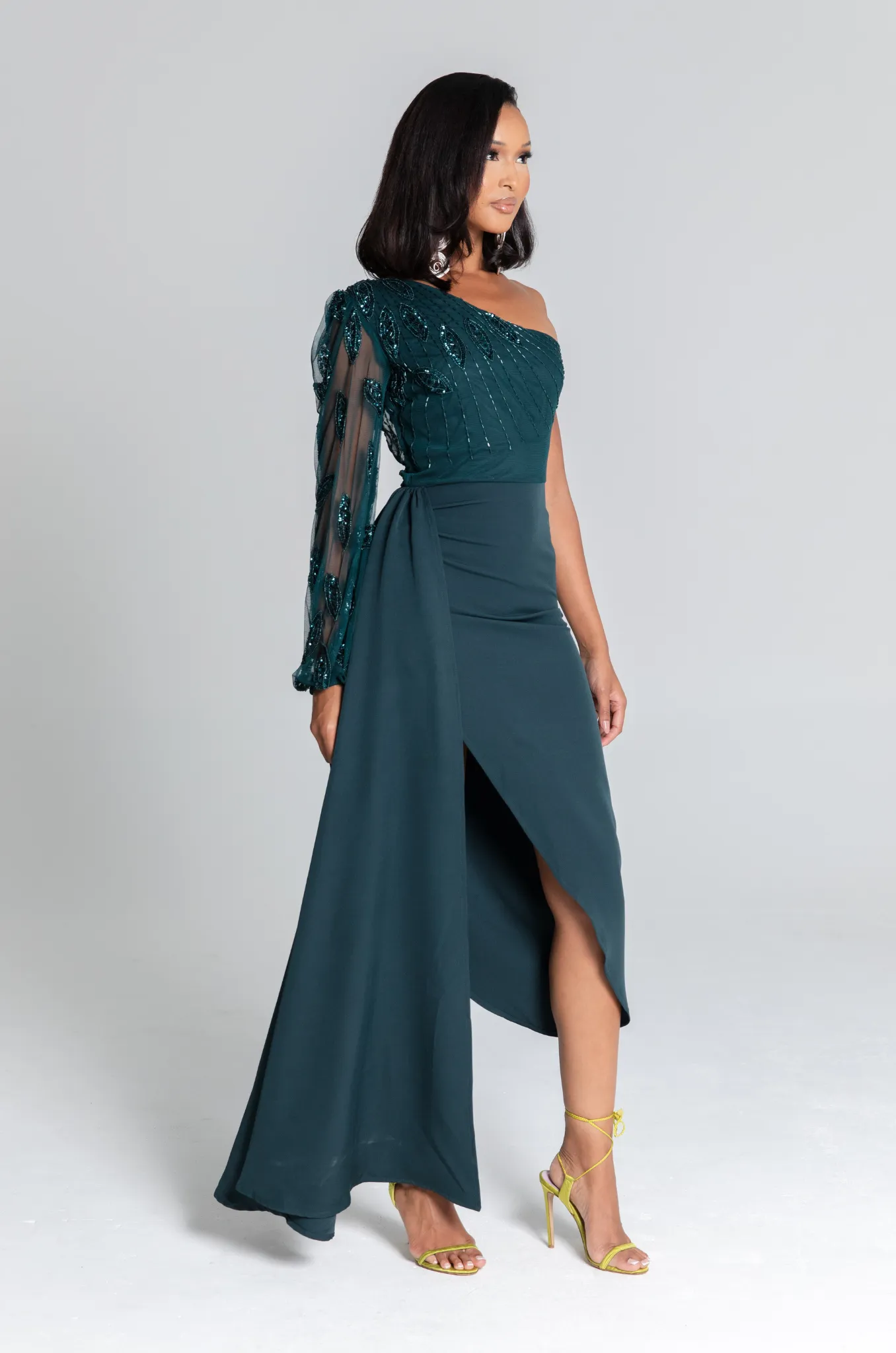 Ursula Dress Dark Green