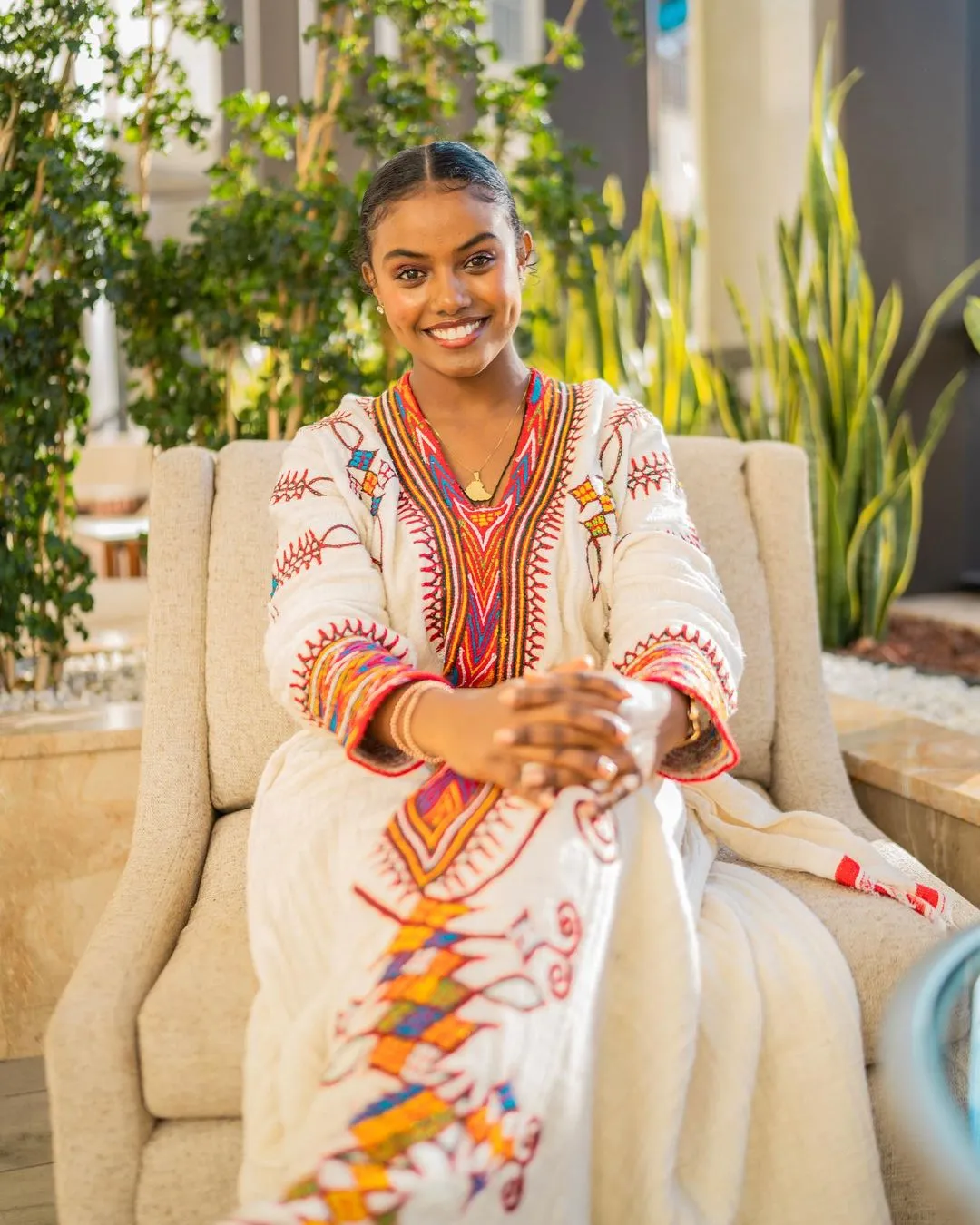 Vibrant Ethiopian Traditional Dress The Colorful Habesha Dress