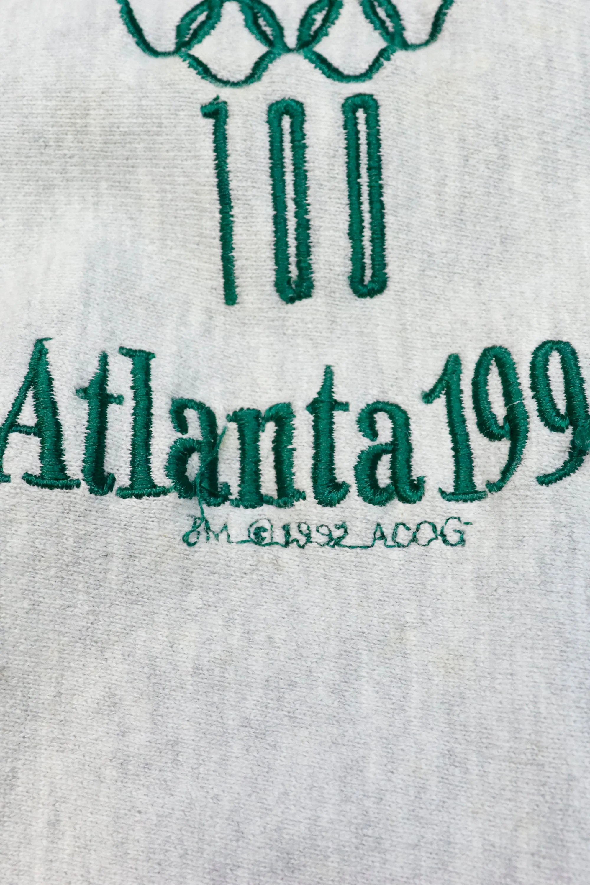 Vintage 100 1996 Atlanta Olympics Sweatshirt Champion Reverse Weave