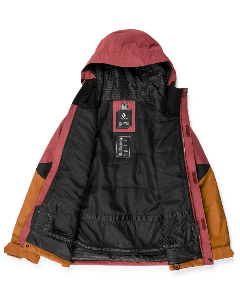 Volcom Kids' Vernon Ins Jacket Redwood Smp 2025