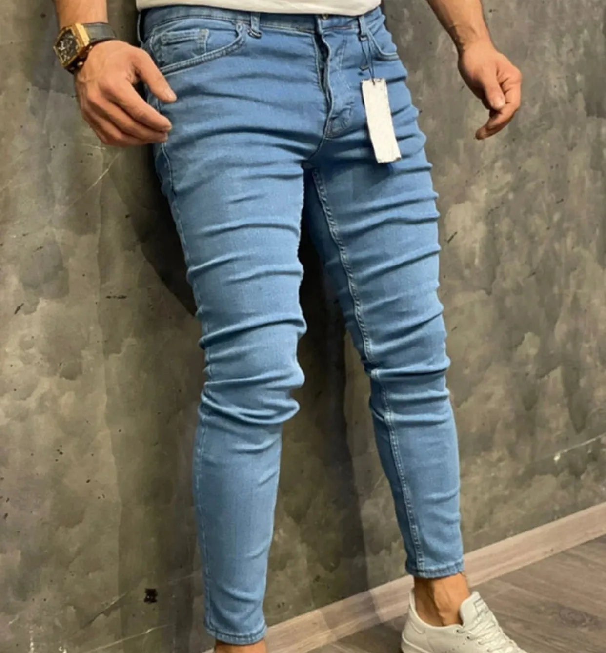 Wash Stretch Denim pants