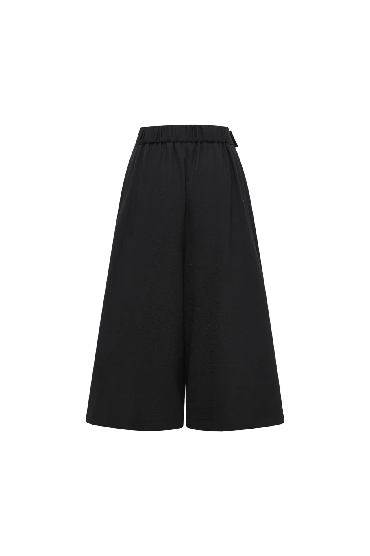 Wide Leg  Midi Skorts